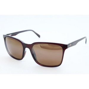 Maui Jim Wild Coast MJ 756-26C Square Brown Sunglasses Polarized Brown Lens (B)